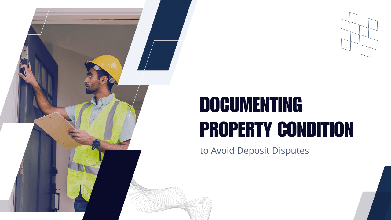 Documenting Property Condition to Avoid Deposit Disputes